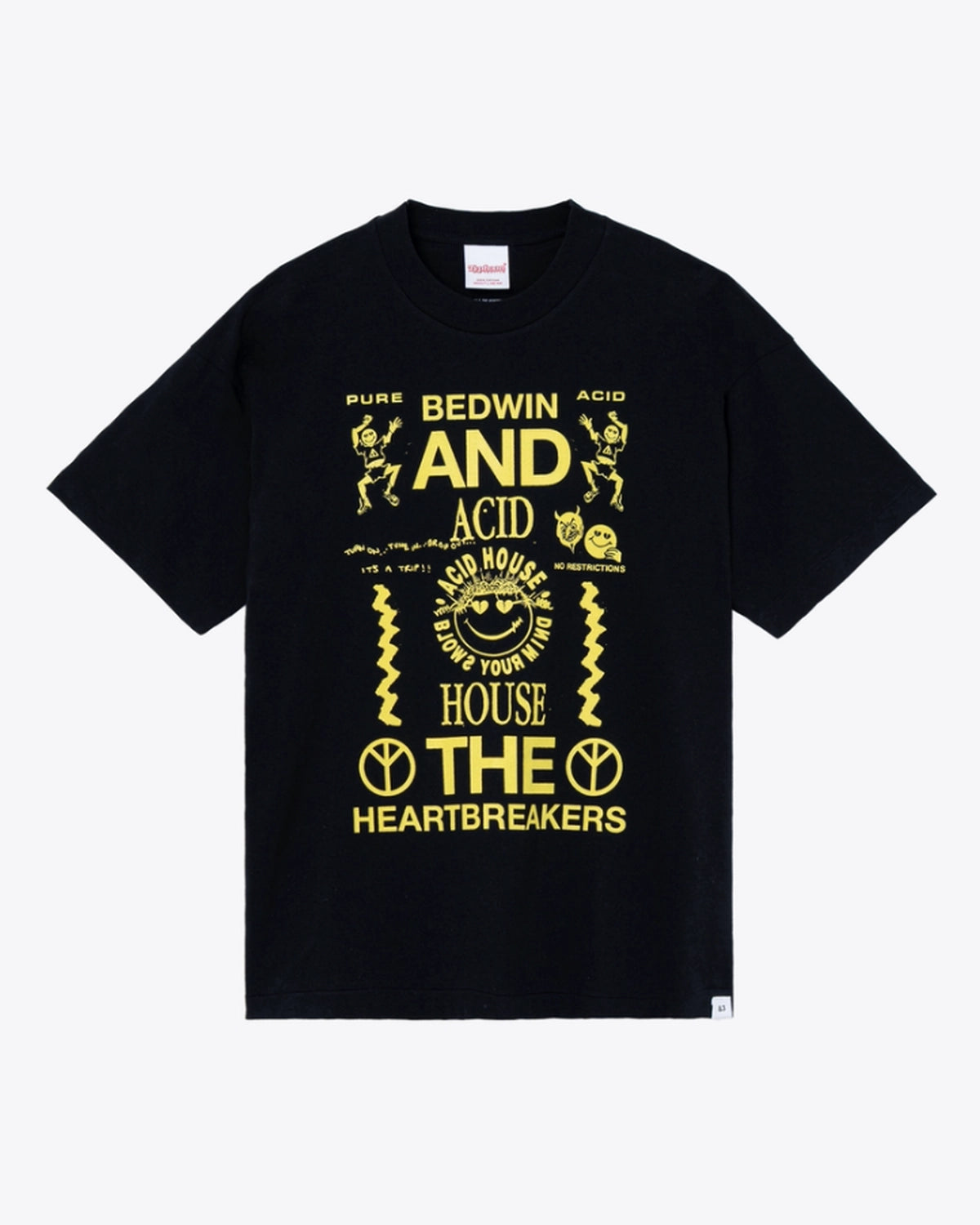 BEDWIN & THE HEARTBREAKERS / S/S PRINTED TEE "Acid House" (26SB2243)