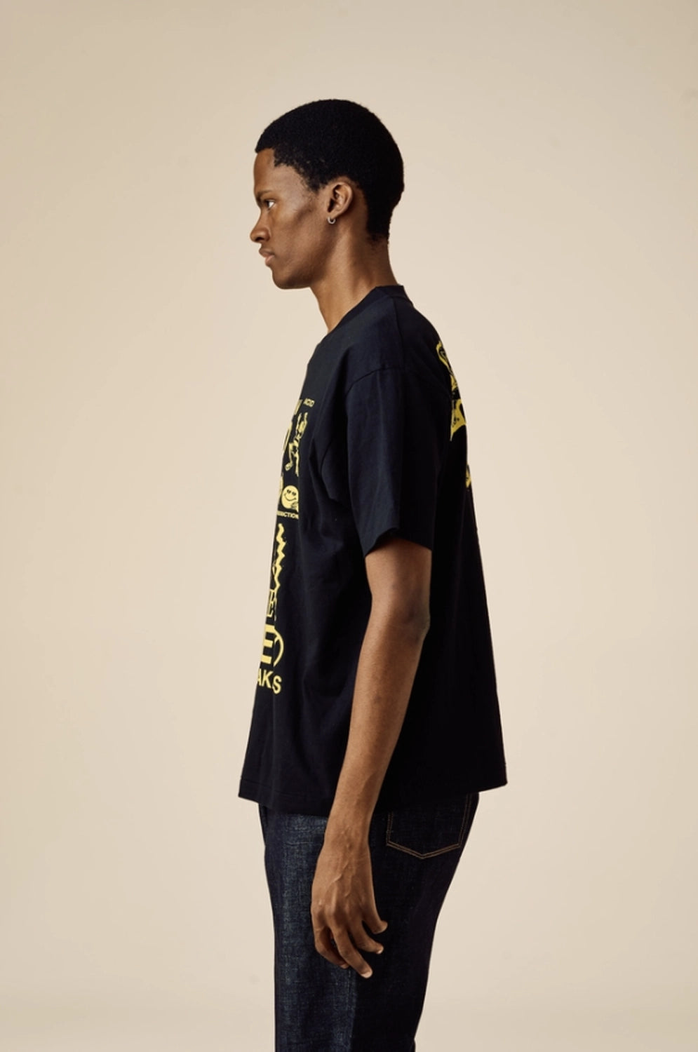 BEDWIN & THE HEARTBREAKERS / S/S PRINTED TEE "Acid House" (26SB2243)