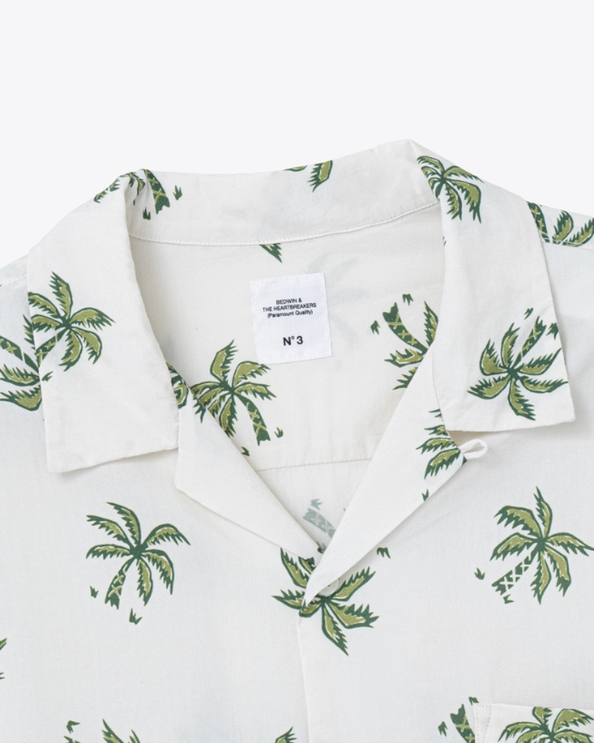 BEDWIN & THE HEARTBREAKERS / S/S PLAN TREE ALOHA SHIRT "ROGERS" (26SB1758)