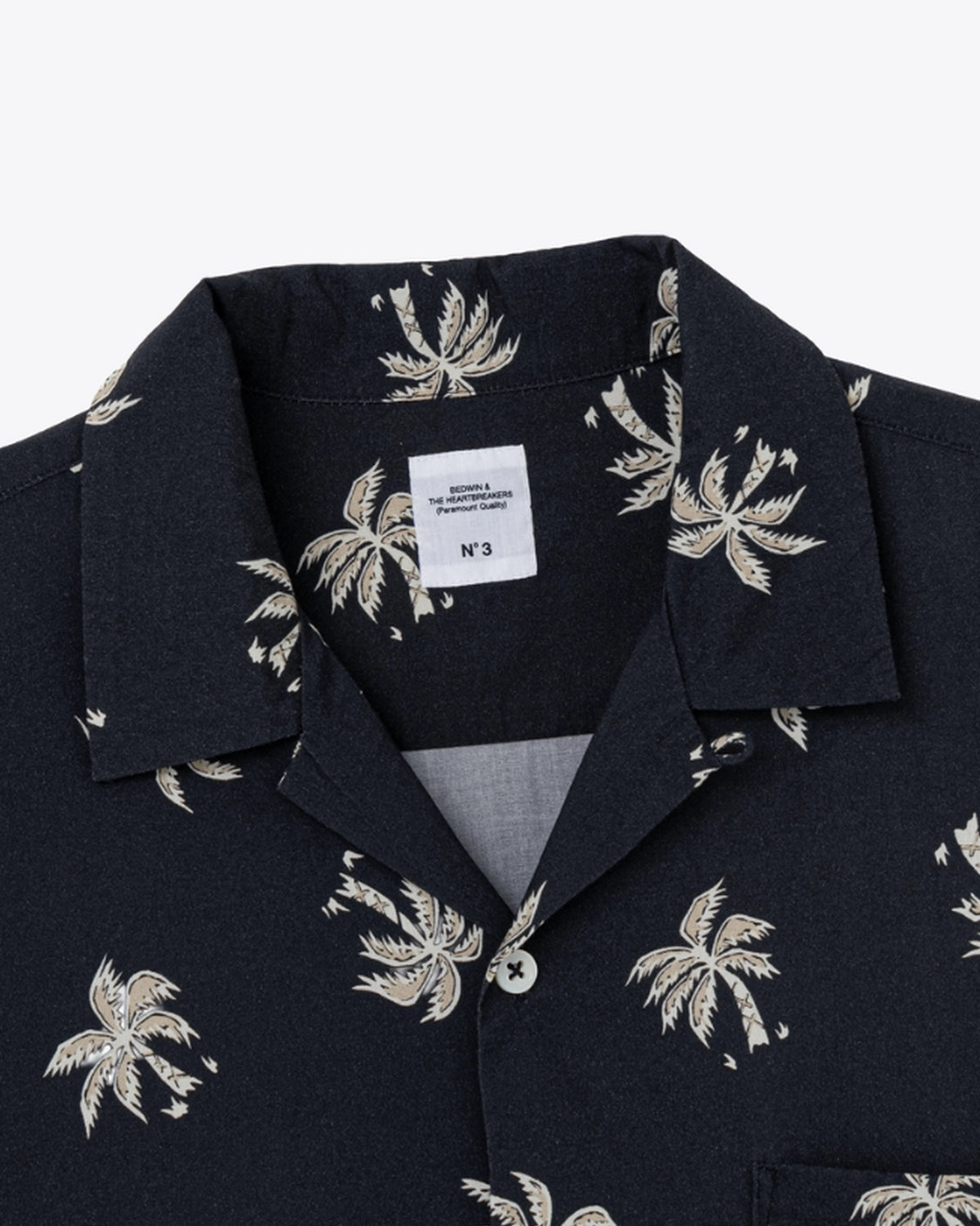 BEDWIN & THE HEARTBREAKERS / S/S PLAN TREE ALOHA SHIRT "ROGERS" (26SB1758)
