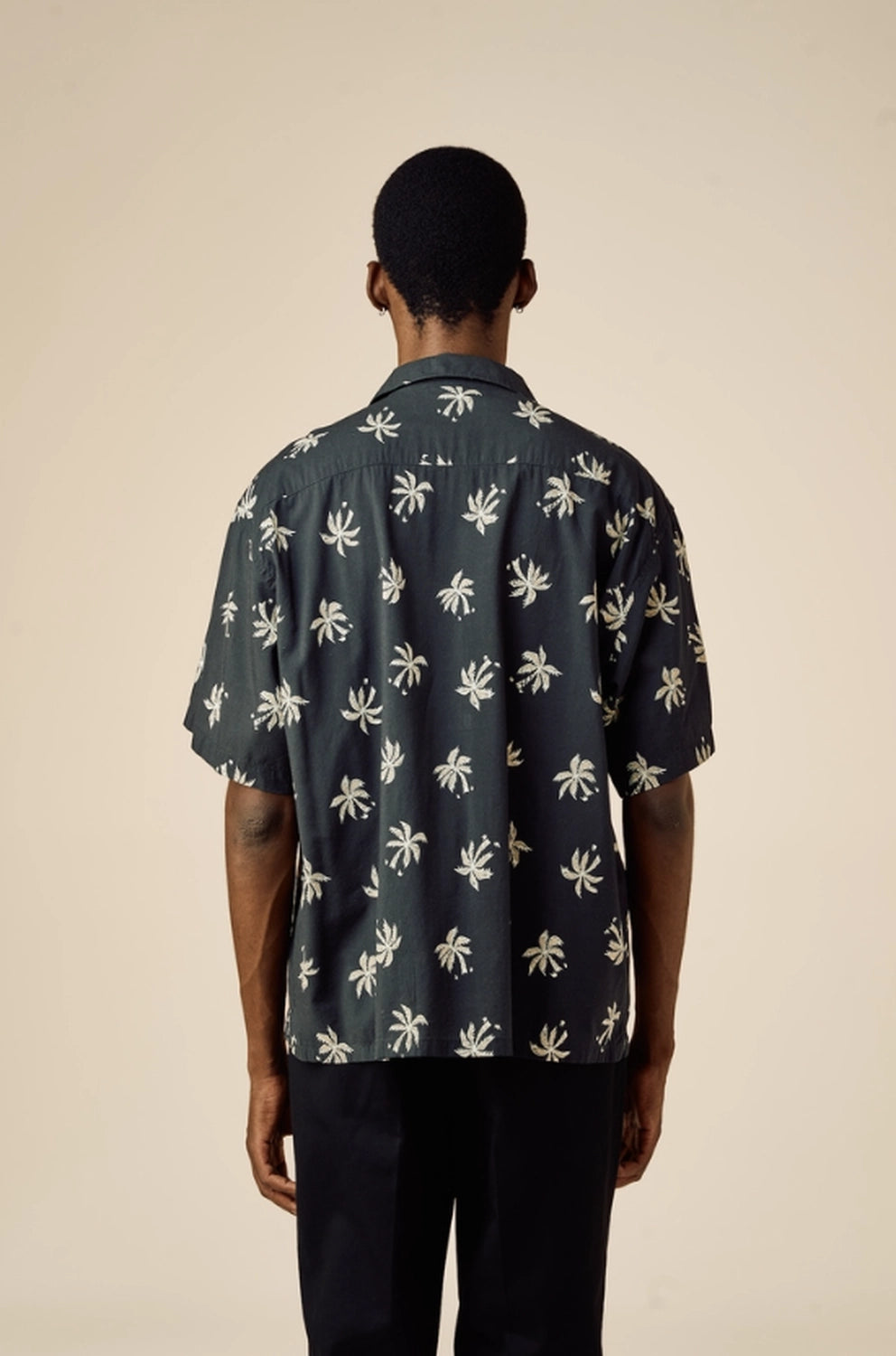 BEDWIN & THE HEARTBREAKERS / S/S PLAN TREE ALOHA SHIRT "ROGERS" (26SB1758)