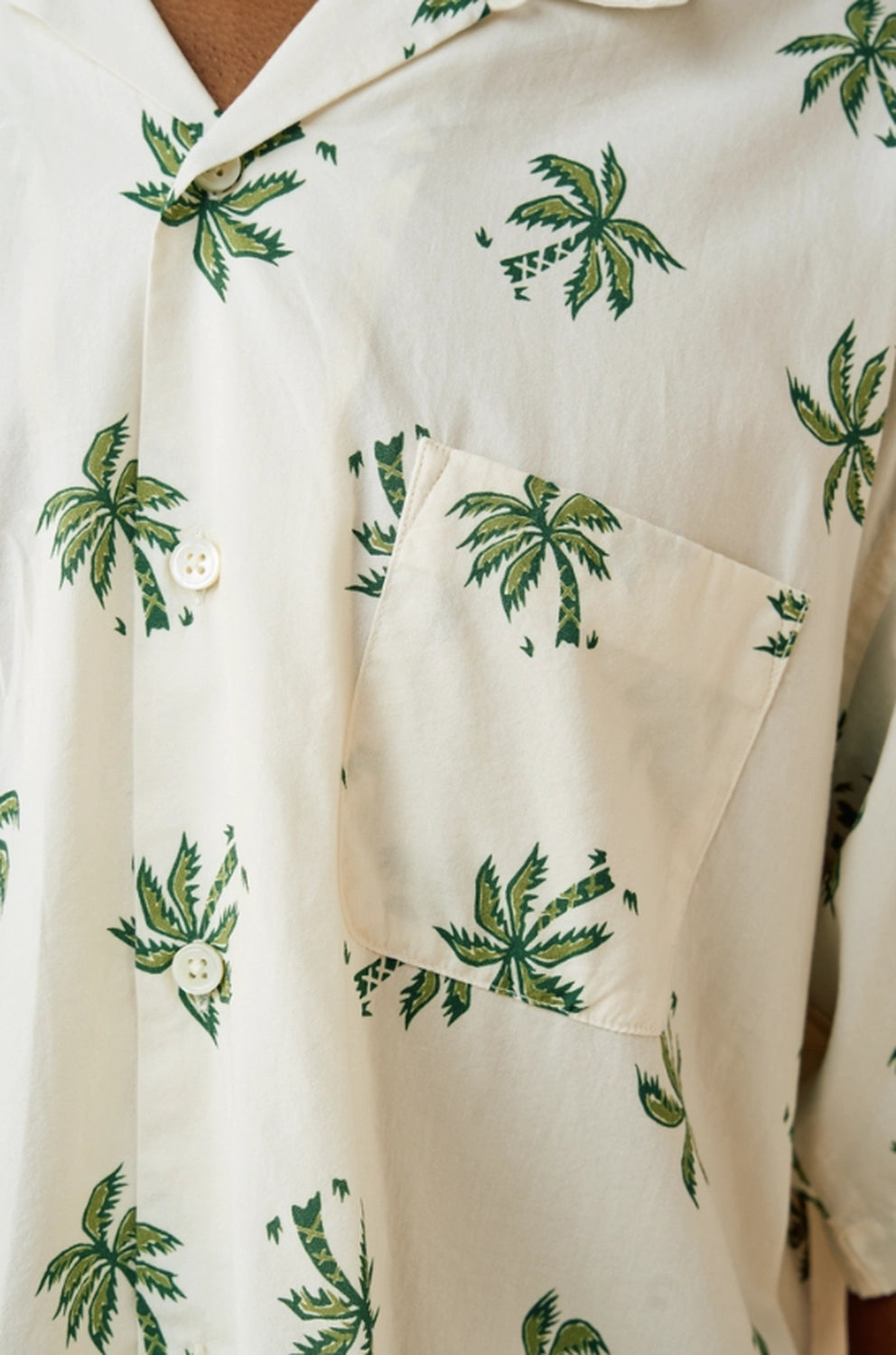 BEDWIN & THE HEARTBREAKERS / S/S PLAN TREE ALOHA SHIRT "ROGERS" (26SB1758)