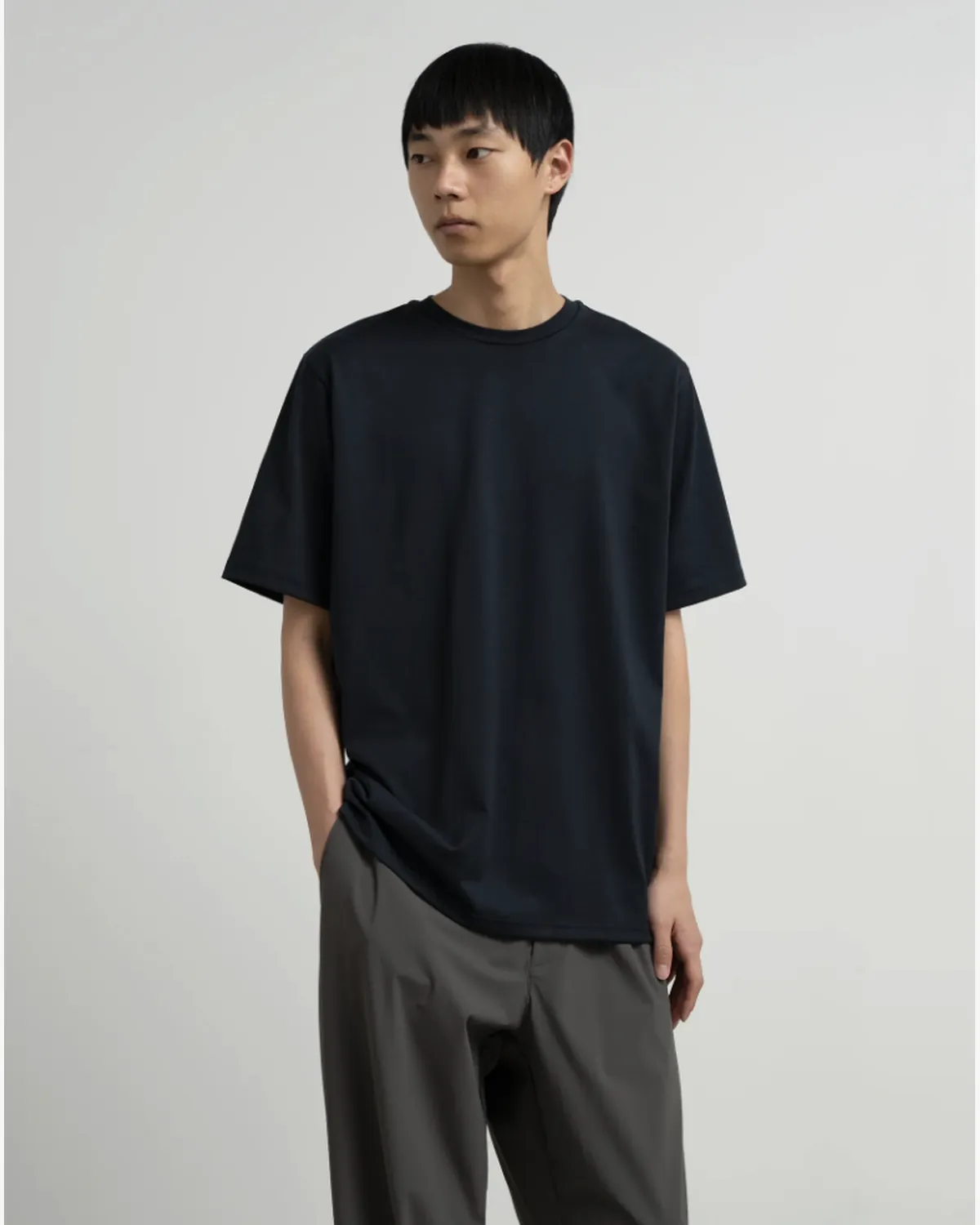 Graphpaper / DRY 2-Pack Crew Neck Tee (GU261-70118B)