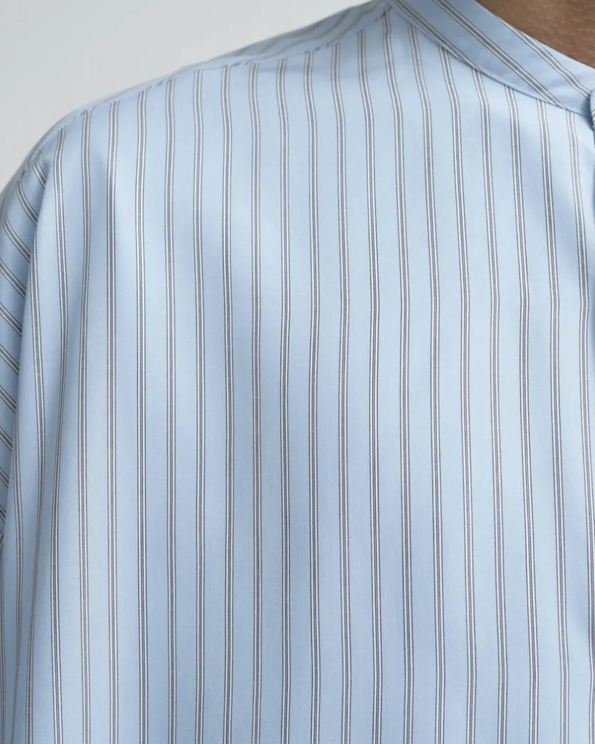 Graphpaper / SIDOGRAS S/S Oversized Band Collar Shirt (GM262-50030)