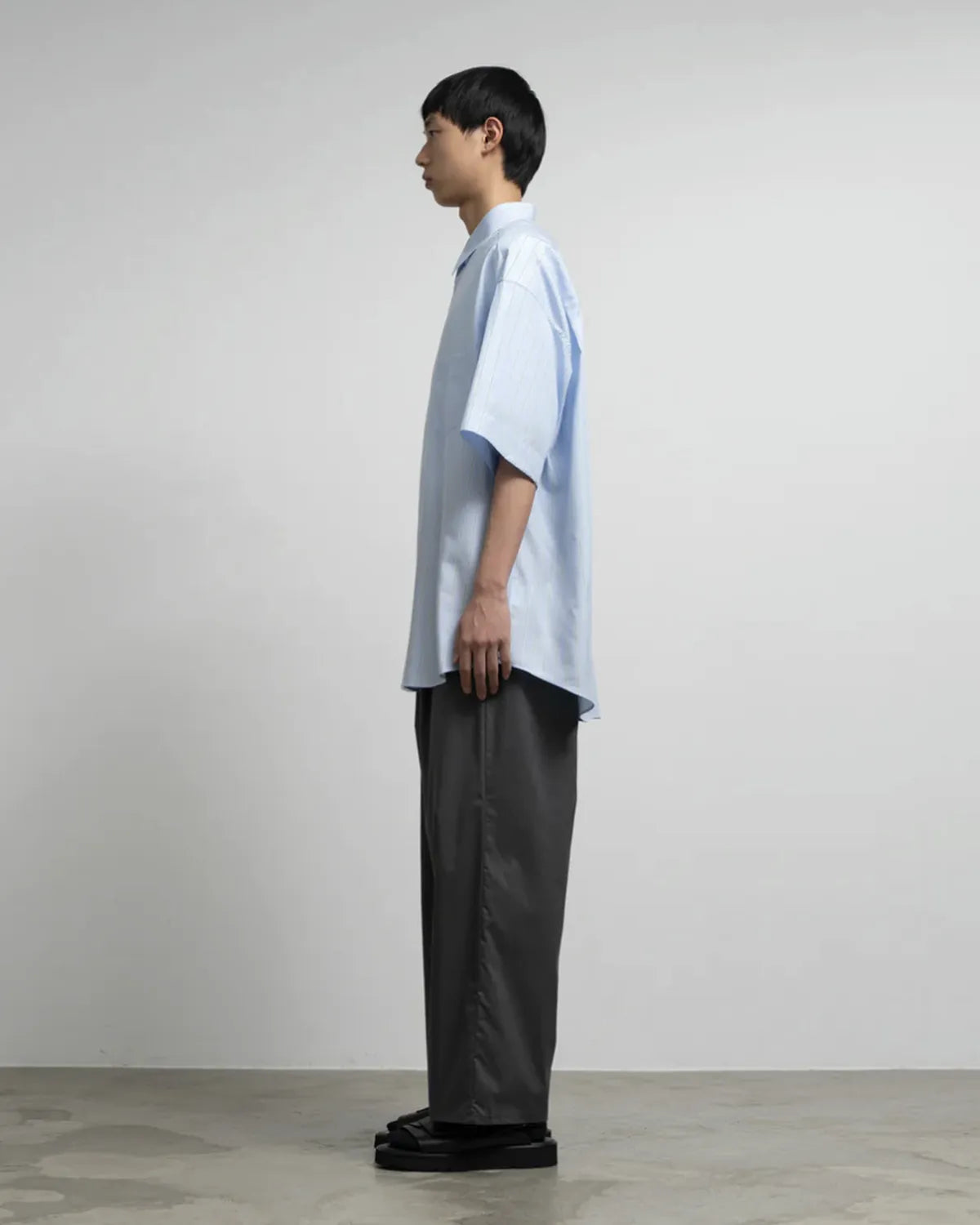 Graphpaper / SIDOGRAS S/S Oversized Regular Collar Shirt (GM262-50029)