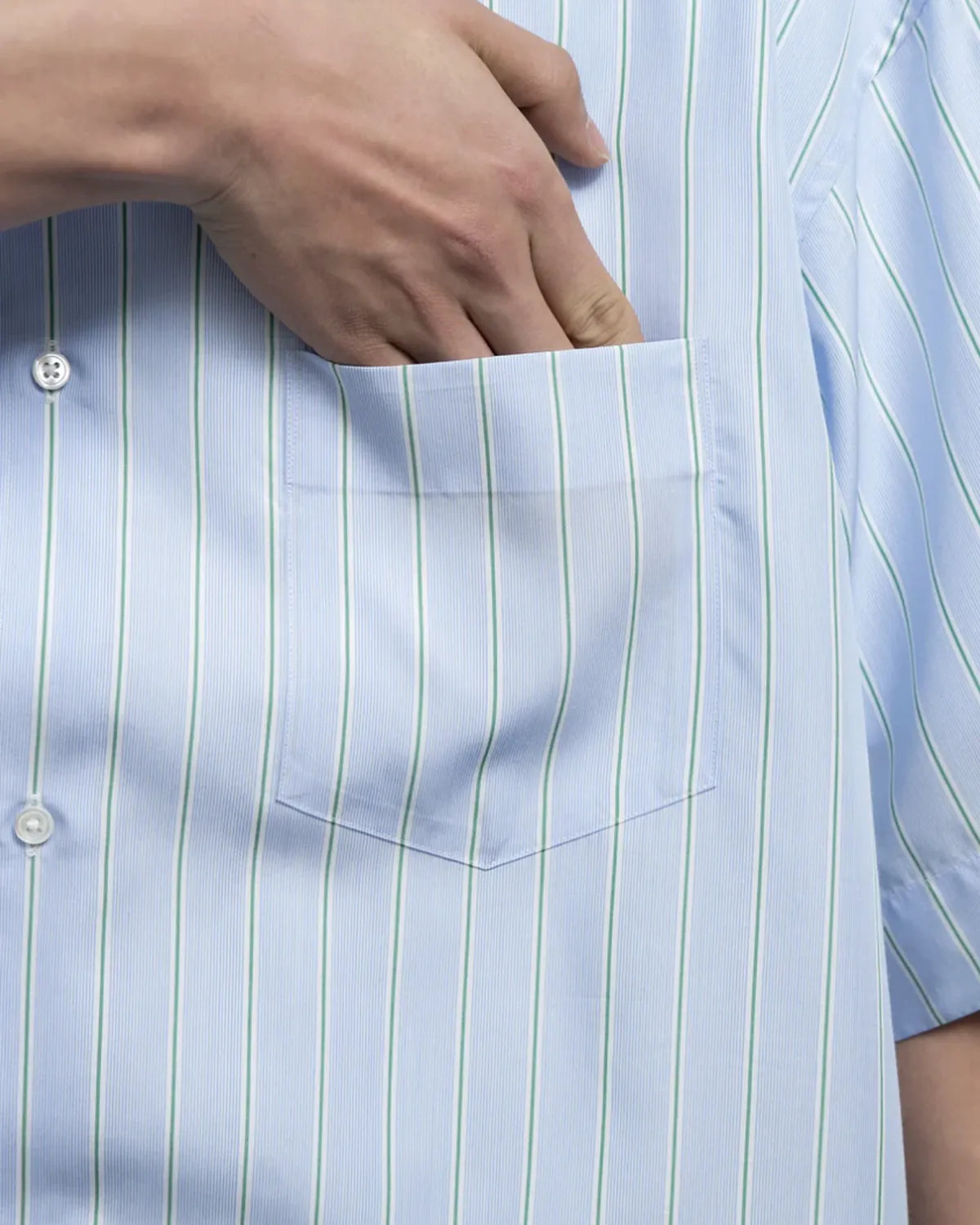 Graphpaper / SIDOGRAS S/S Oversized Regular Collar Shirt (GM262-50029)