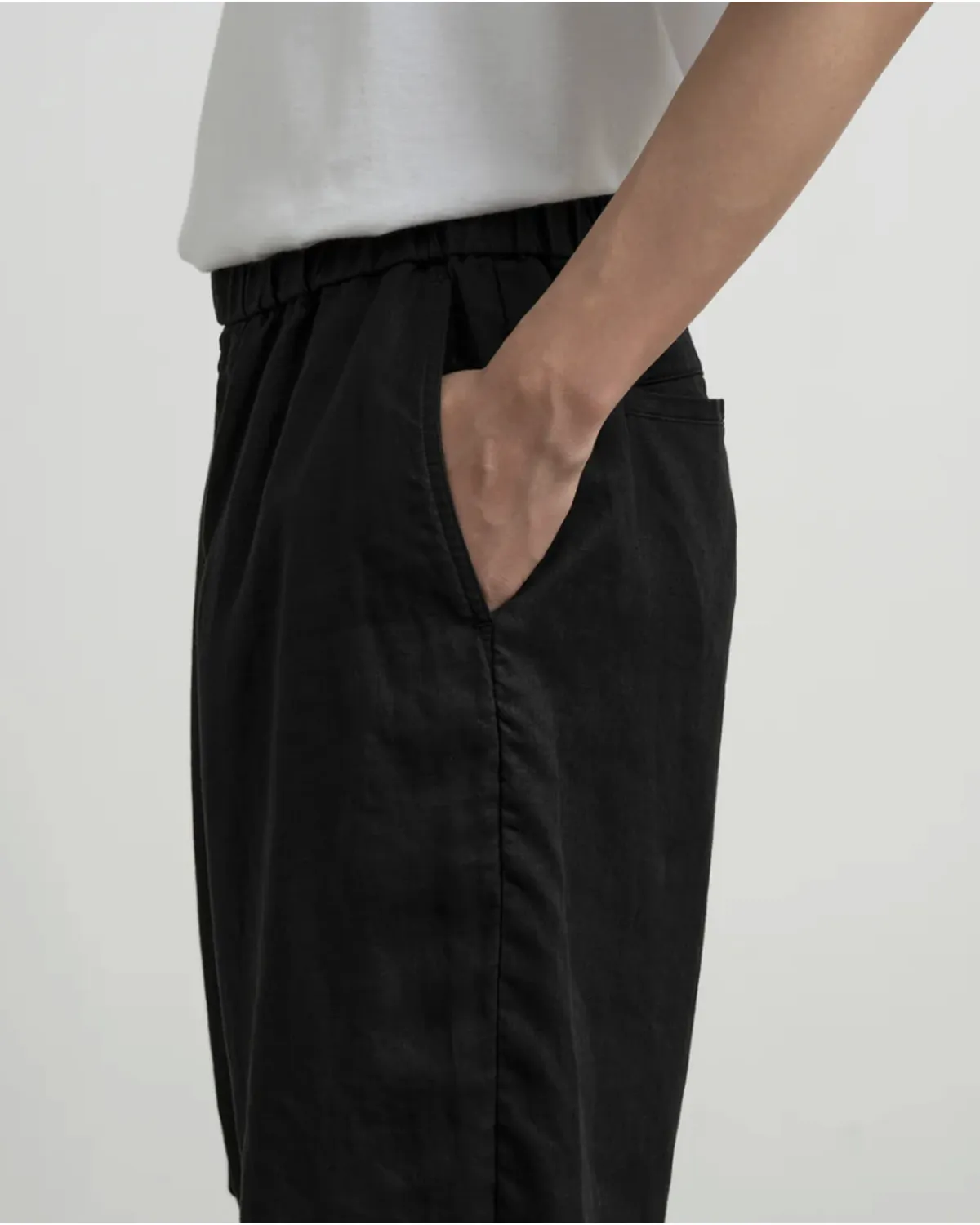 Graphpaper / Linen Track Shorts (GM262-40042B)
