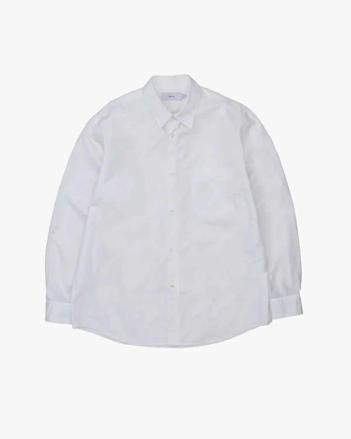 Graphpaper / High Count Regular Collar Round Cut Oversized Shirt (GM263-50030B)