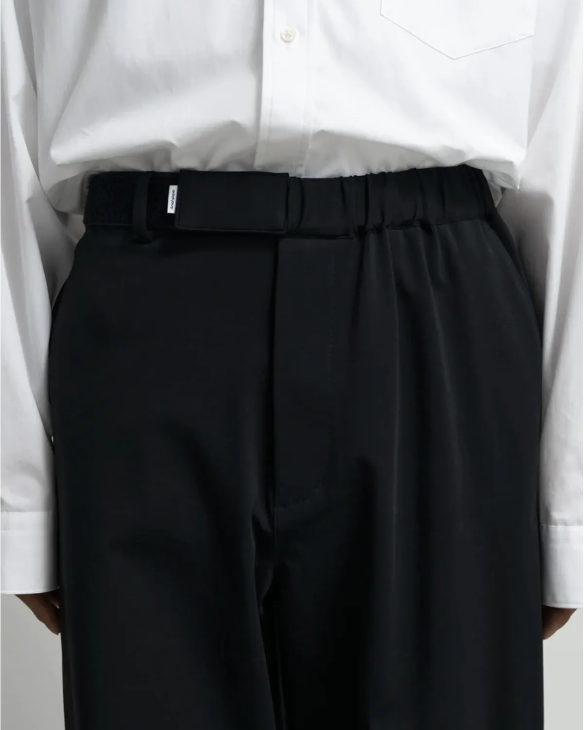 Graphpaper / Compact Ponte Wide Tapered Chef Pants (GM263-40042B)