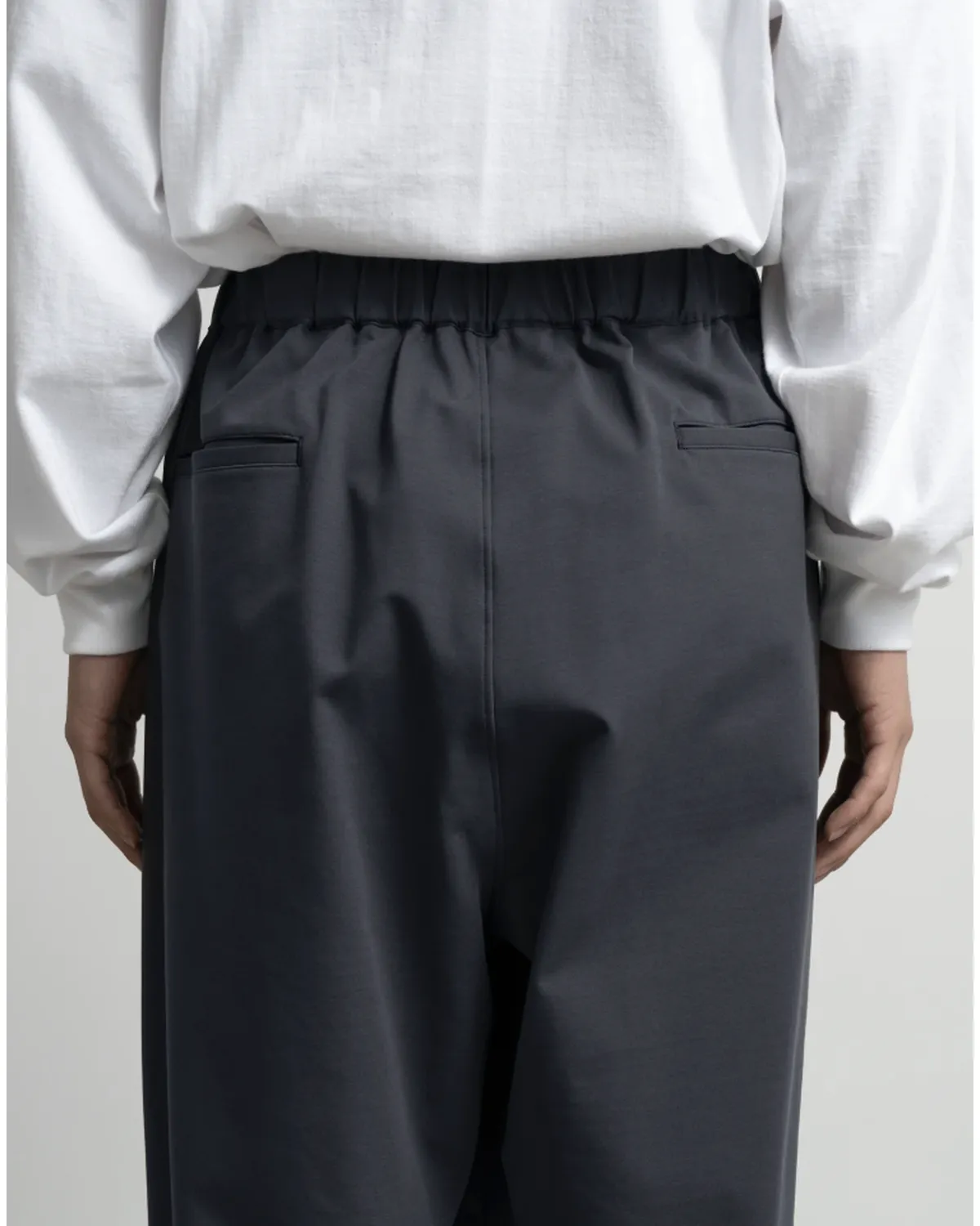 Graphpaper / Compact Ponte Wide Chef Pants (GM263-40041B)