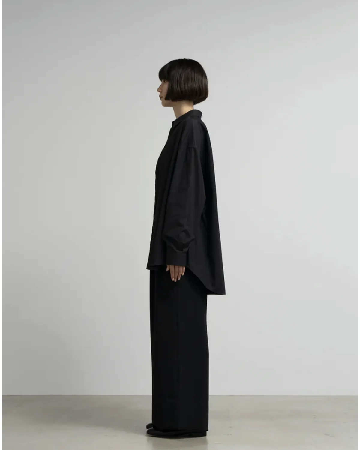 Graphpaper / Satin Easy Wide Pants (GL263-40091B)