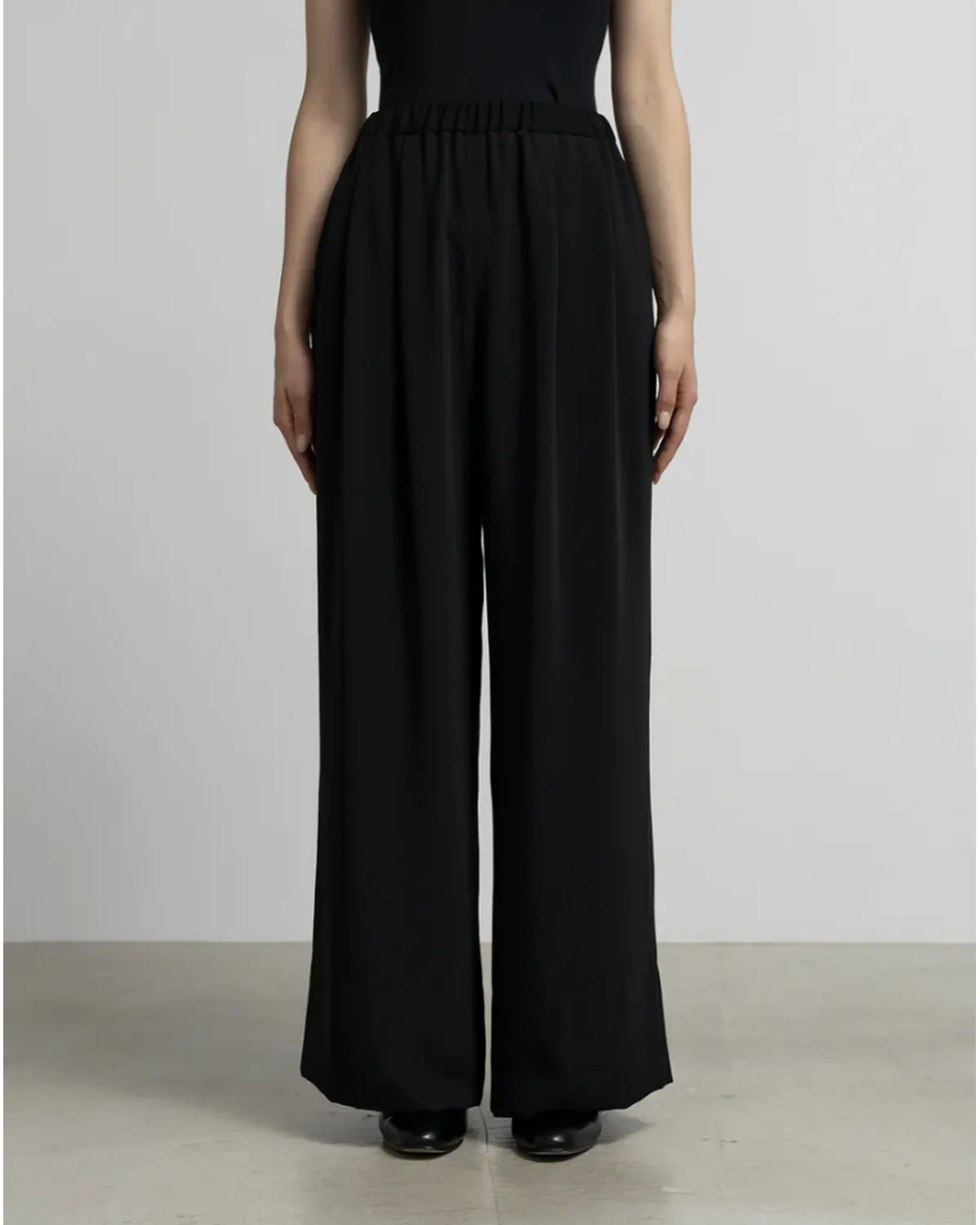 Graphpaper / Satin Easy Wide Pants (GL263-40091B)