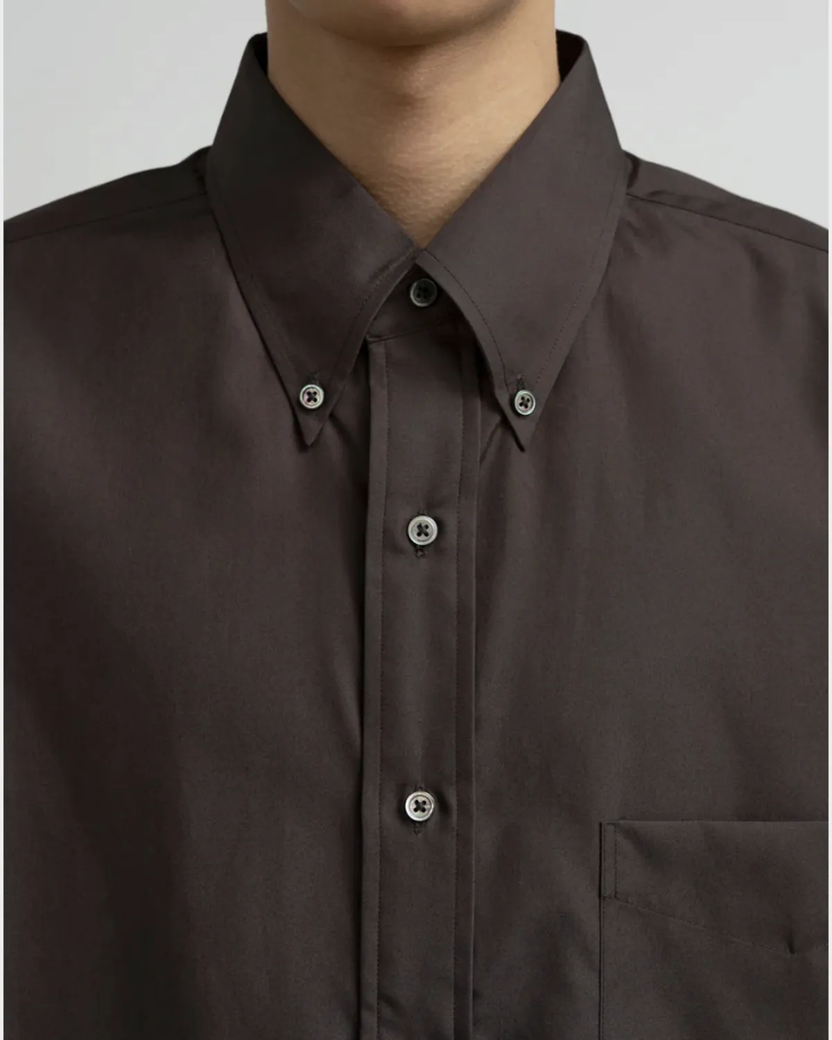 Graphpaper / Easy Care Poplin L/S Oversized B.D Shirt (GM263-50620)
