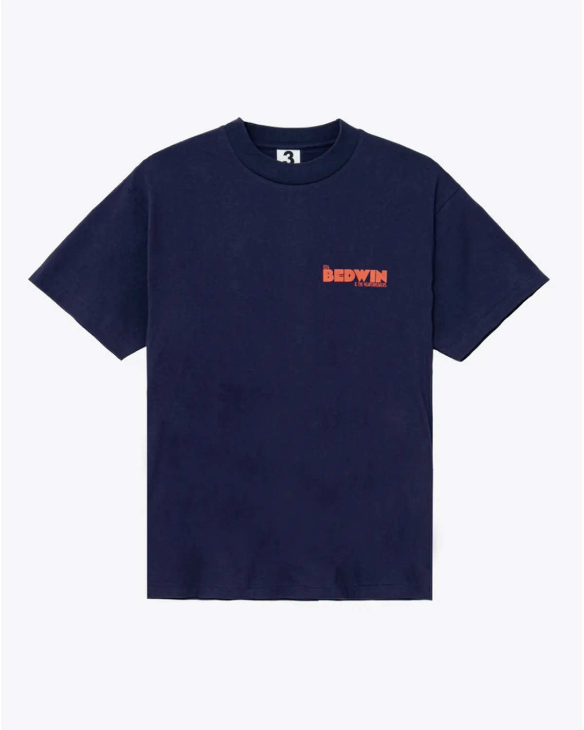 BEDWIN & THE HEARTBREAKERS / S/S PRINTED TEE "Chunky Logo" (26AB2258)