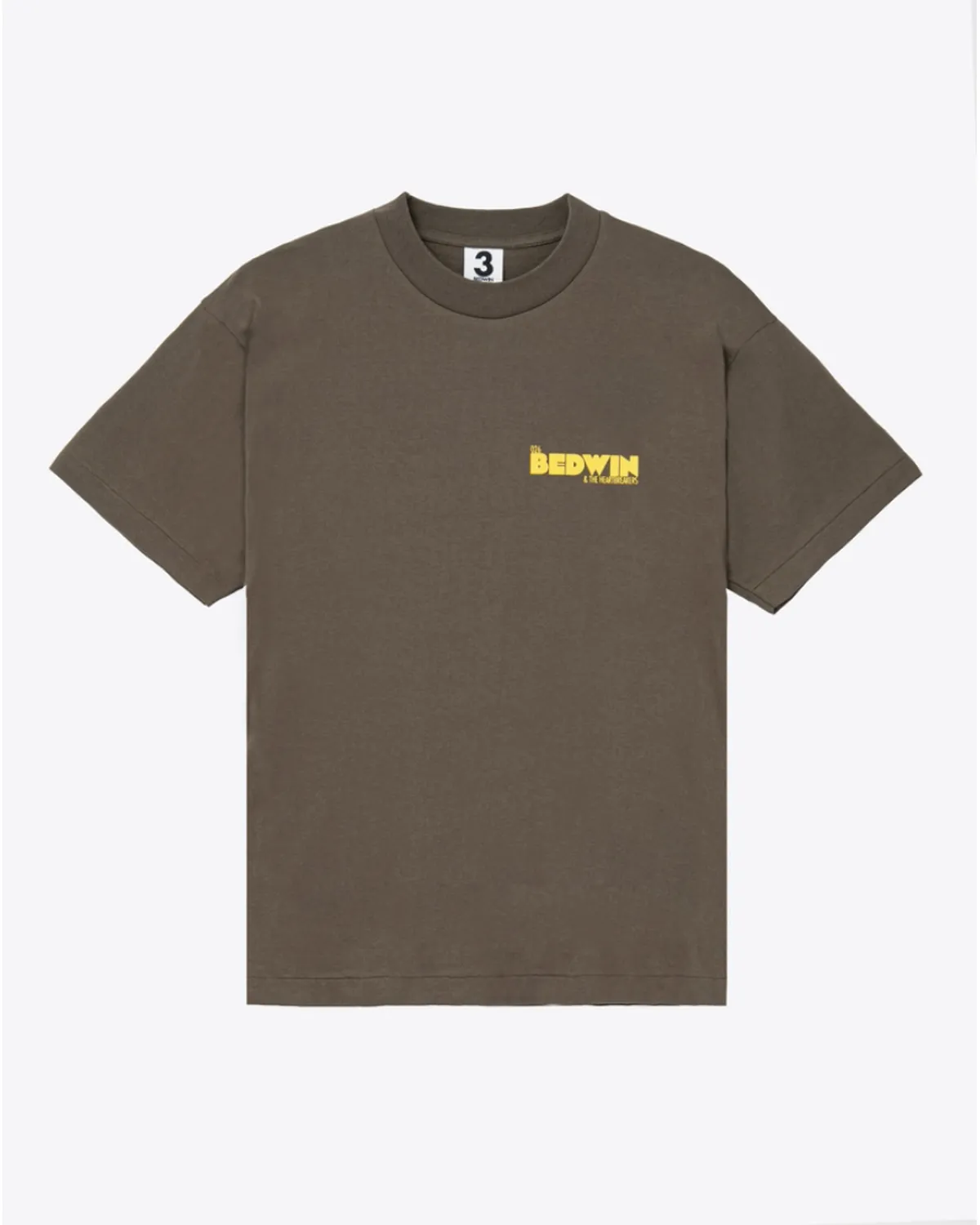 BEDWIN & THE HEARTBREAKERS / S/S PRINTED TEE "Chunky Logo" (26AB2258)