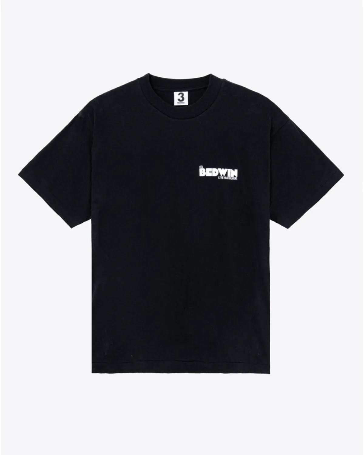 BEDWIN & THE HEARTBREAKERS / S/S PRINTED TEE "Chunky Logo" (26AB2258)