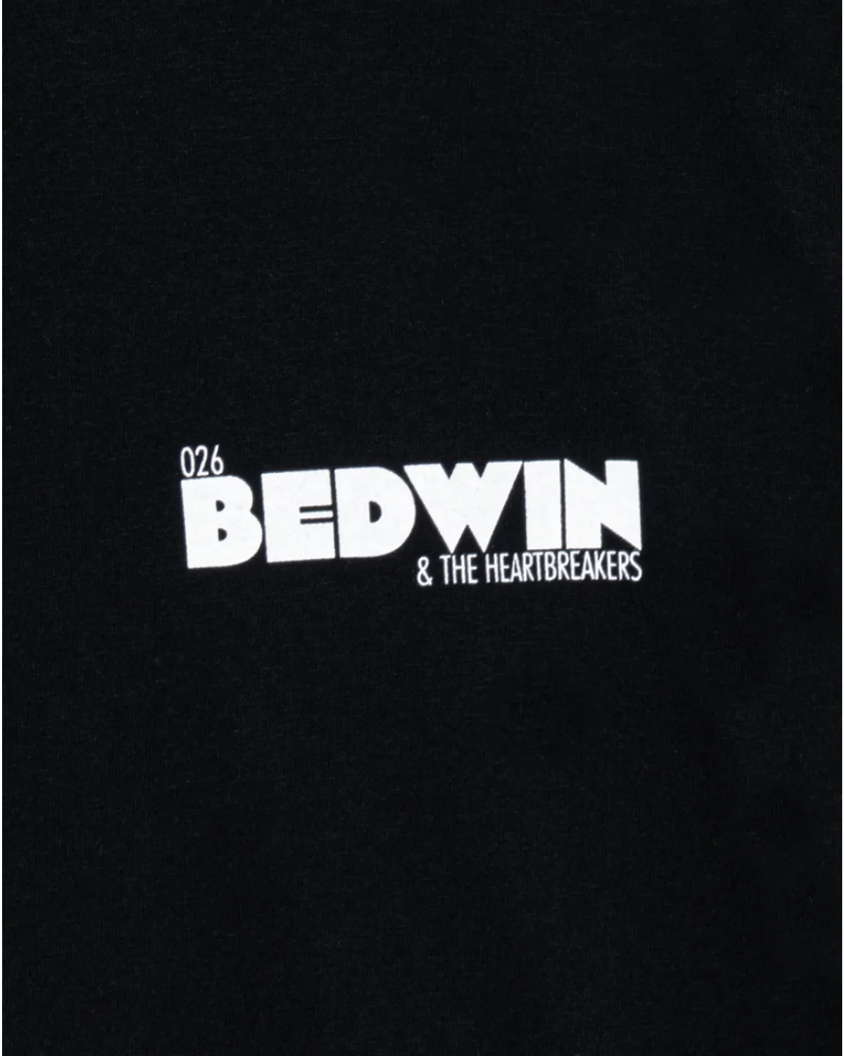 BEDWIN & THE HEARTBREAKERS / S/S PRINTED TEE "Chunky Logo" (26AB2258)