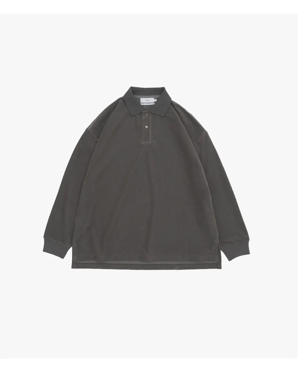 Graphpaper / Pique Velour Jersey L/S Polo (GM263-70255)