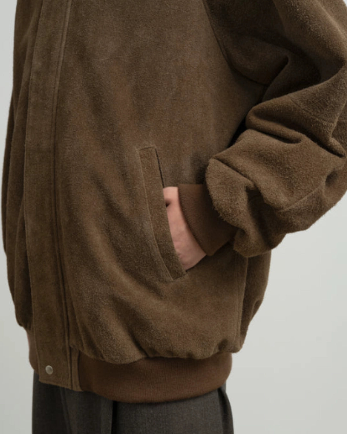 Graphpaper / Hairy Suede Raglan Blouson (GU263-30324)