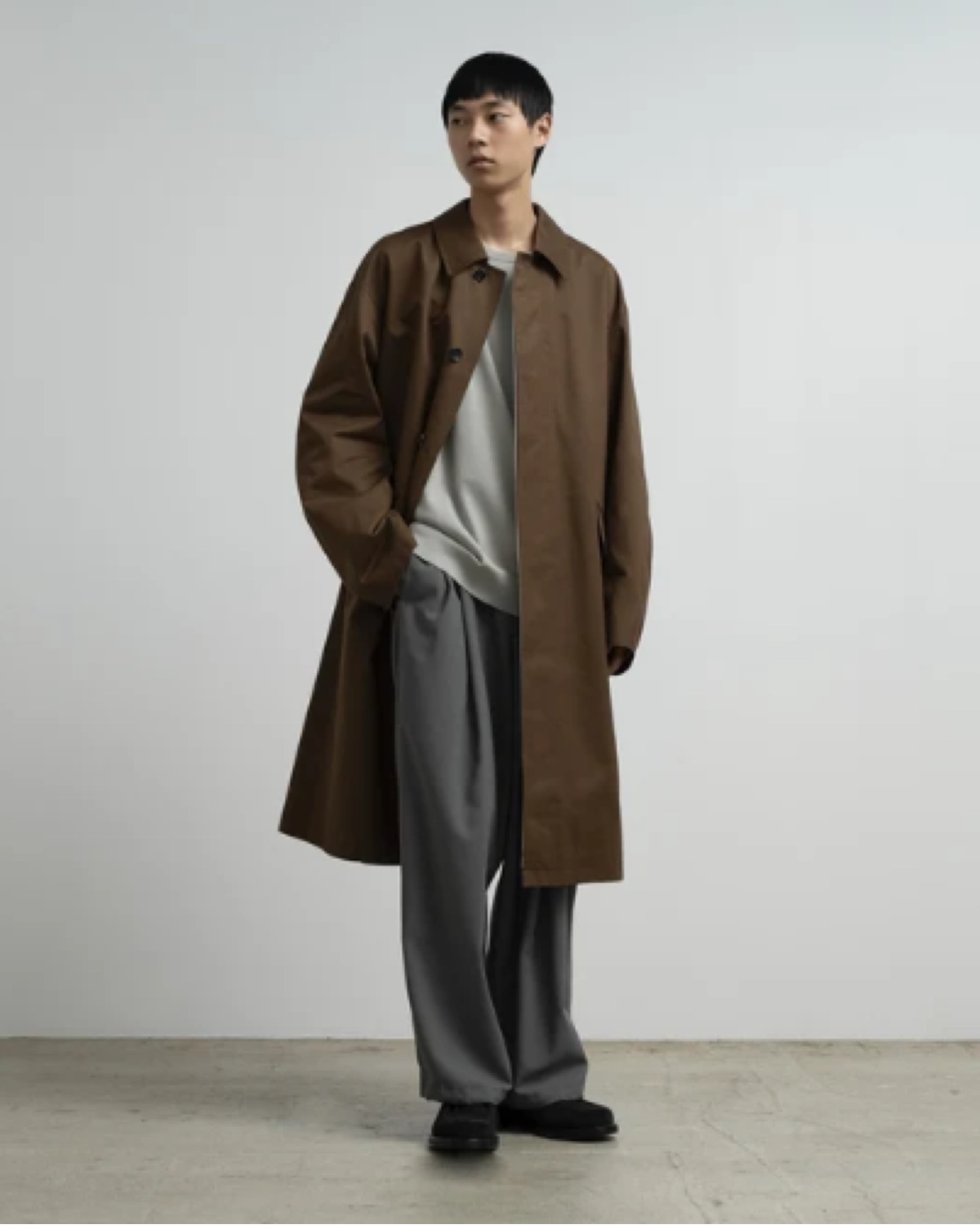 Graphpaper / Dry Westpoint Railway Coat (GU263-10380)