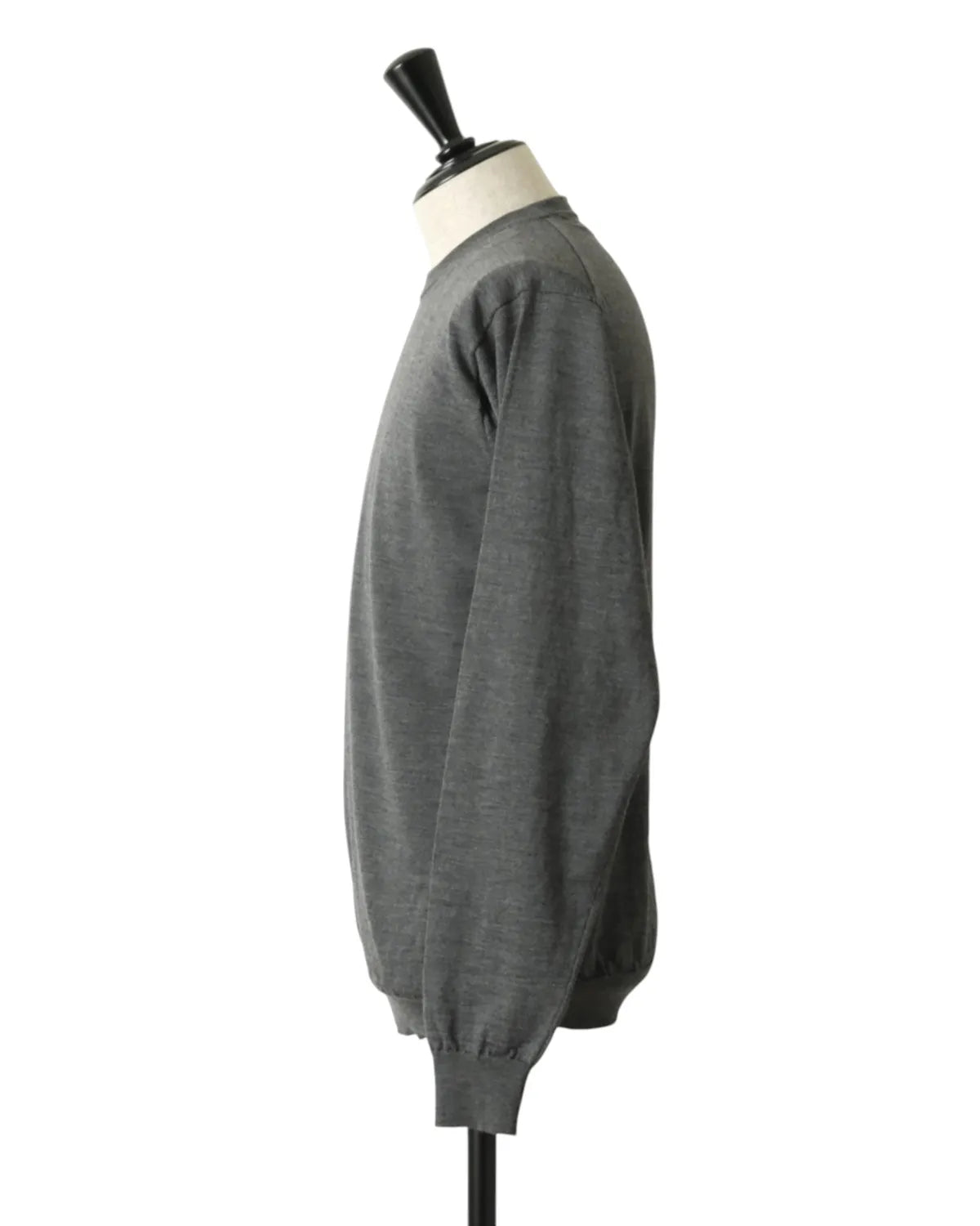 BATONER / SUPERIOR HIGH GAUGE MERINO CREW NECK (BN-FE-001)