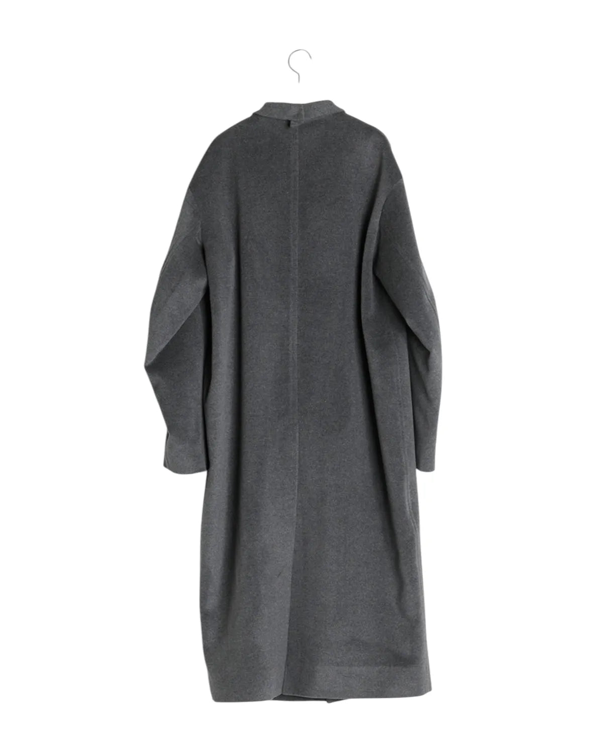 IHNN / Layered Collar Angora Coat (ID26A-CT02)