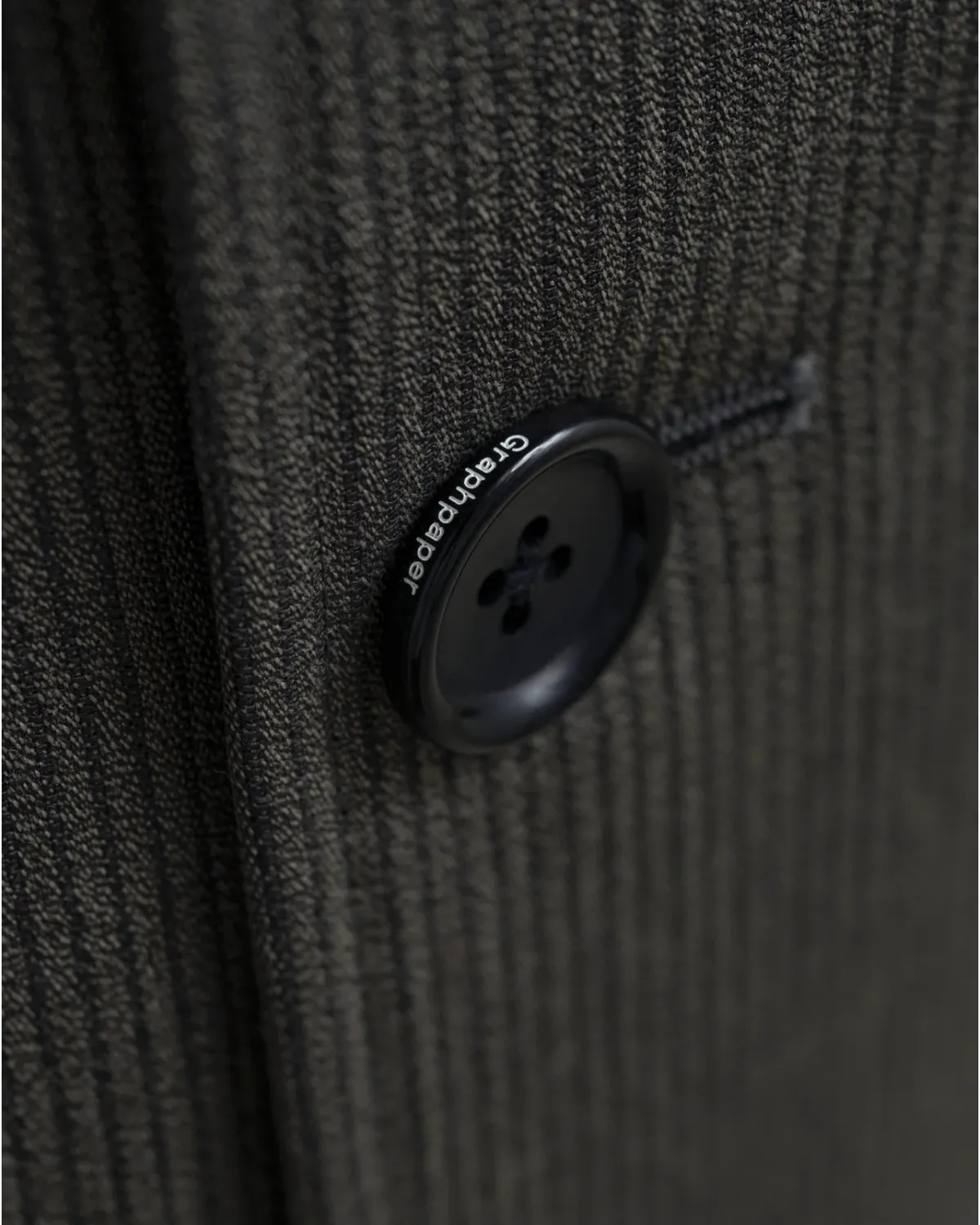 Graphpaper / Melange Pique Insulated Trench Coat (GM263-10440)