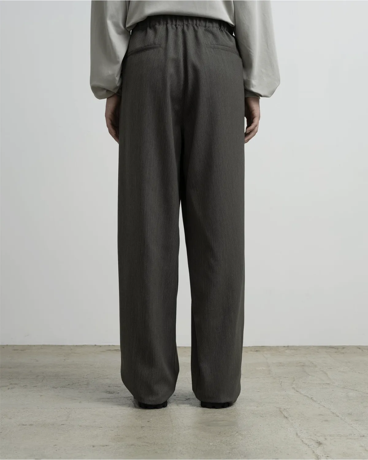 Graphpaper / Melange Pique Chef Track Pants (GM263-40442)