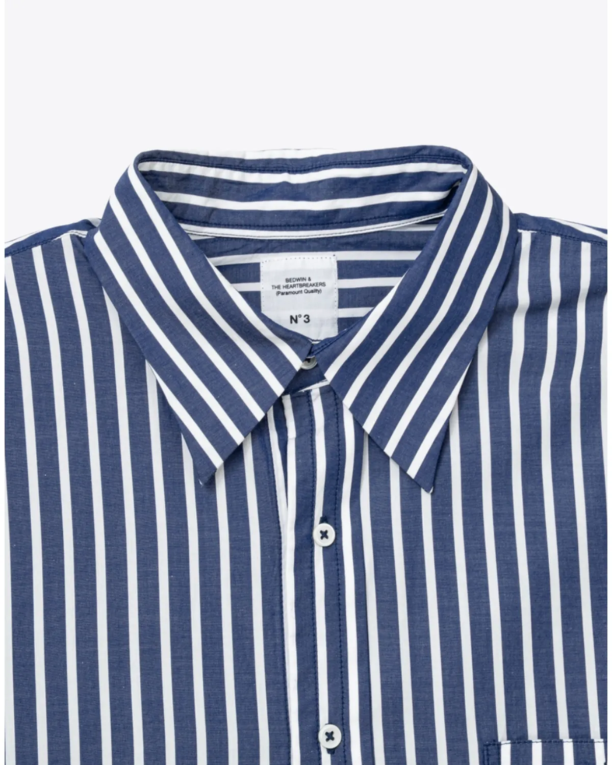 BEDWIN & THE HEARTBREAKERS / L/S LONG POINT COLLAR SHIRT "LYNCH" (26AB1768)