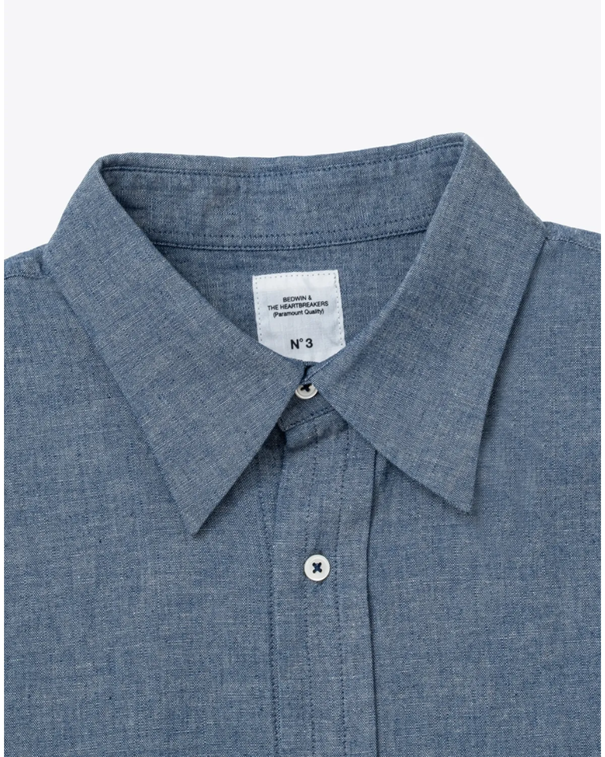 BEDWIN & THE HEARTBREAKERS / L/S LONG POINT COLLAR SHIRT "LYNCH" (26AB1768)