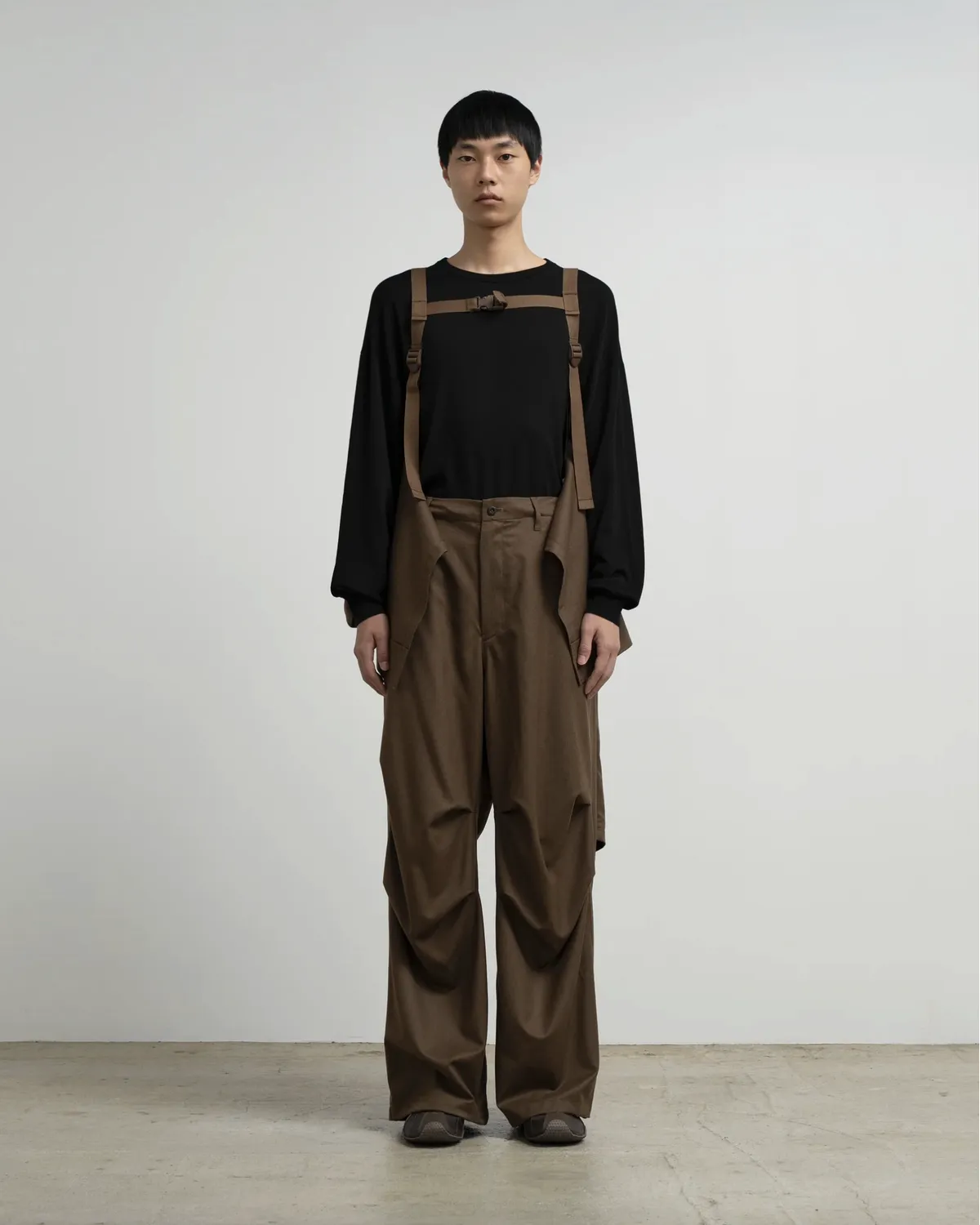 Graphpaper / Fine Wool Saxony Military Pants (GM263-40432)