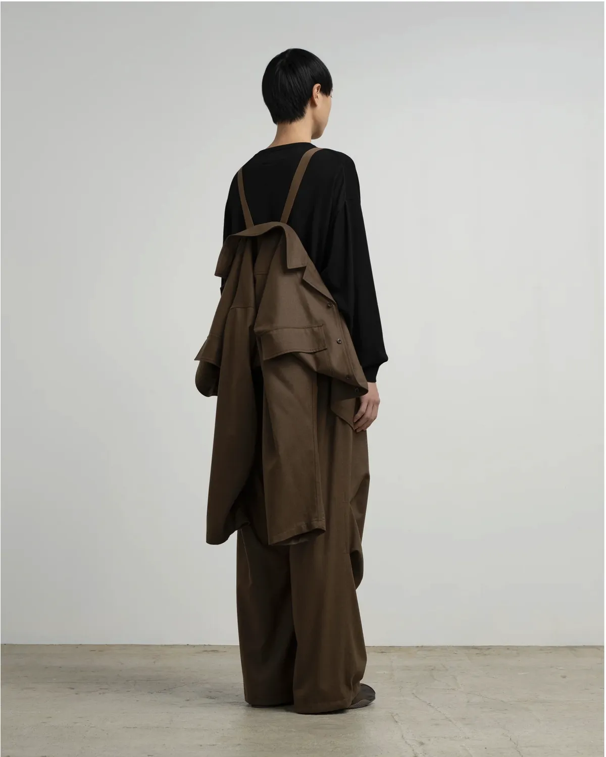 Graphpaper / Fine Wool Saxony Military Pants (GM263-40432)