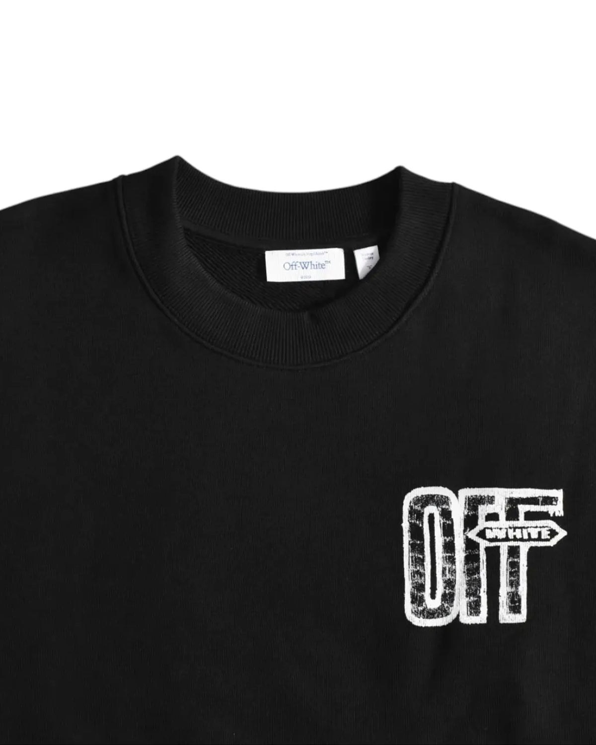 Off-White / MOTION ARROW SKATE CREWNECK (OMBF26-RTW0109)