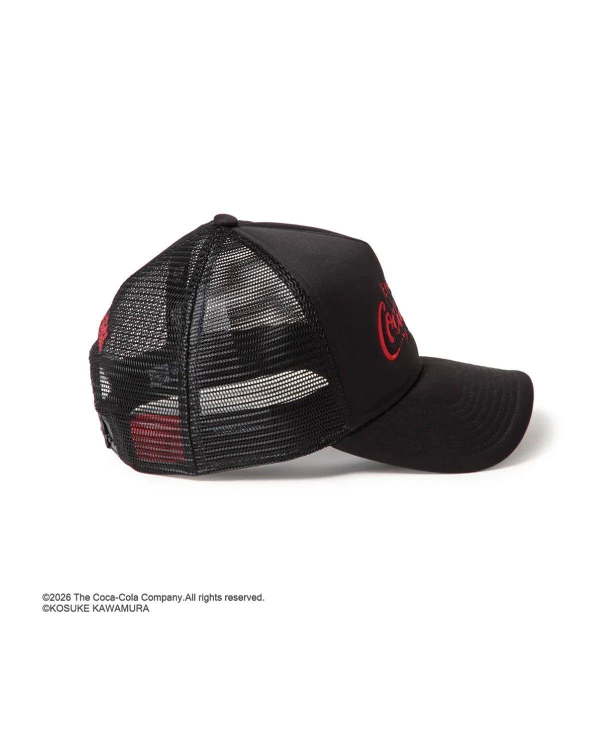 NEW ERA  / 9FORTY A-Frame トラッカー Coca-Cola designed by Kosuke Kawamura コカ･コーラ ブラック (15156434)
