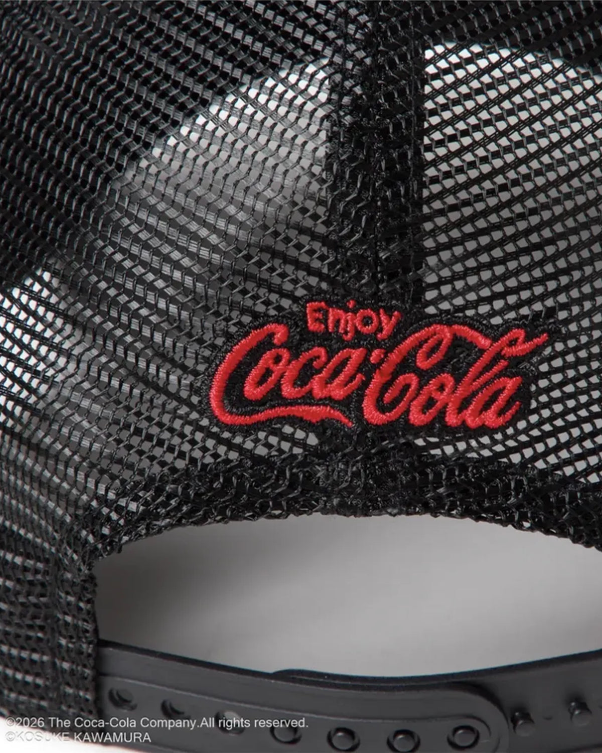 NEW ERA  / 9FORTY A-Frame トラッカー Coca-Cola designed by Kosuke Kawamura コカ･コーラ ブラック (15156434)