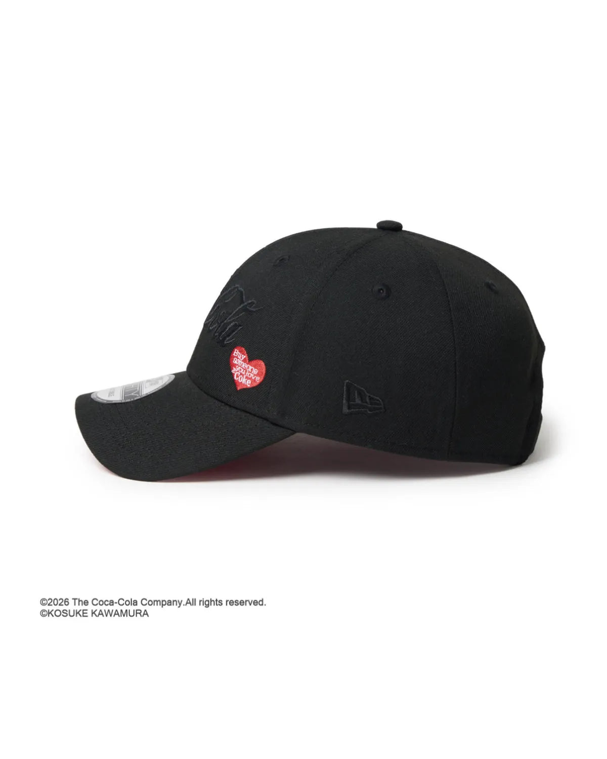 NEW ERA  / 9FORTY Coca-Cola designed by Kosuke Kawamura コカ･コーラ ブラック (15156410)