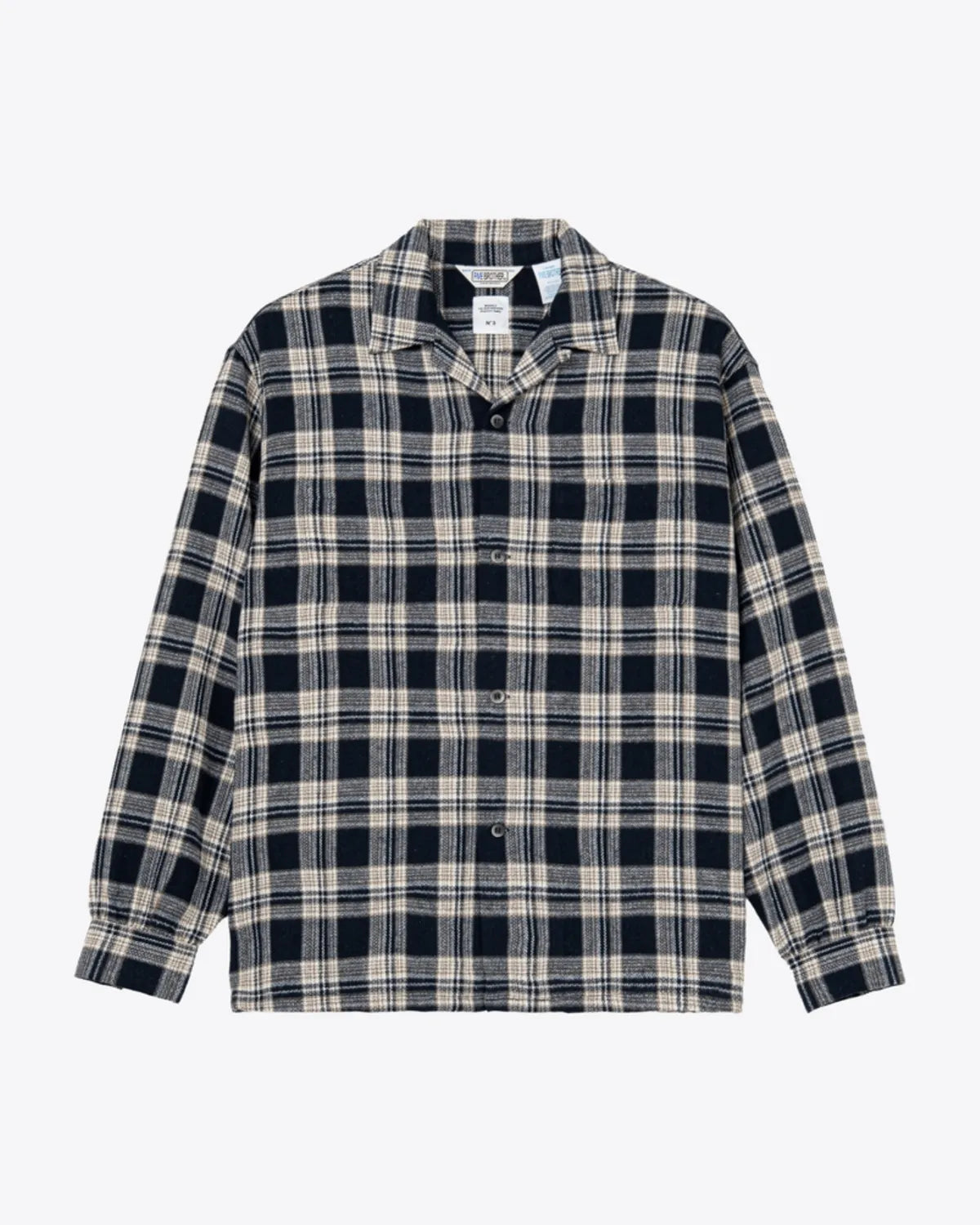 BEDWIN & THE HEARTBREAKERS / FIVE BROTER Ex. L/S CHECK SHIRT "VIN" (26AB1769)