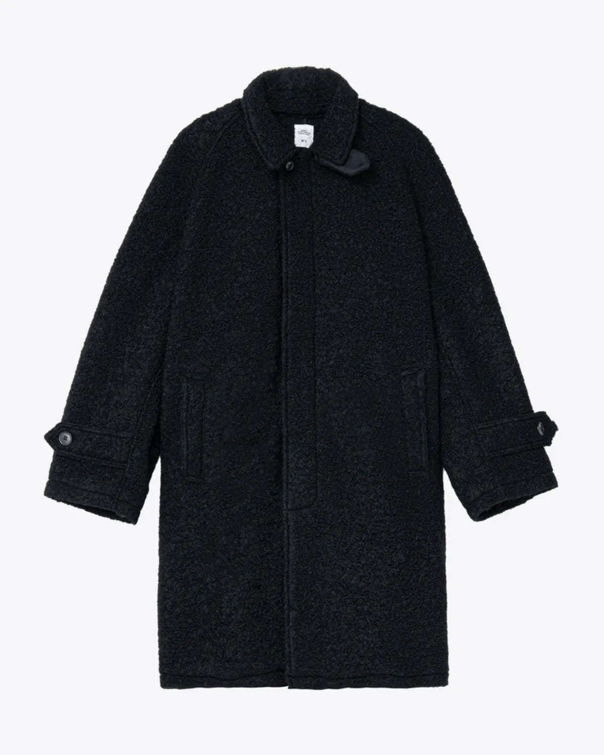 BEDWIN & THE HEARTBREAKERS / WOOL BALMACAAN COAT "Balmacaan" (26AB5659)