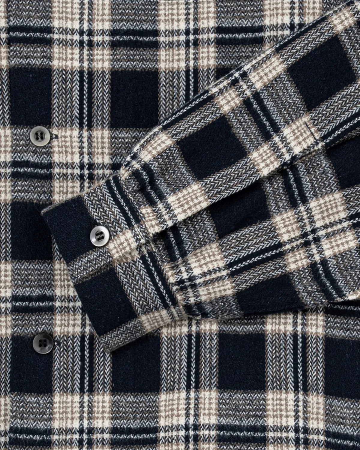 BEDWIN & THE HEARTBREAKERS / FIVE BROTER Ex. L/S CHECK SHIRT "VIN" (26AB1769)