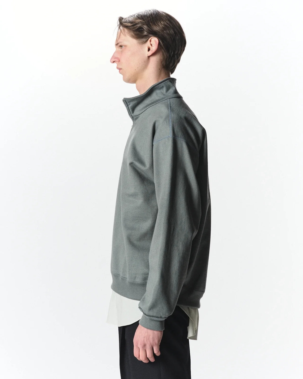 MARKAWARE / Organic Cotton Heavy Fleece / Comfort Half Zip(A26C13CS03C)