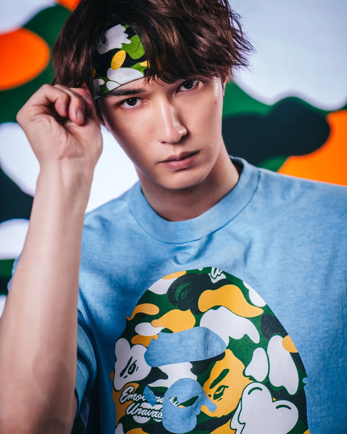 Emotionaly Unavailable × A BATHING APE®︎ /  EU APE SS TEE (EU-MK8-0000-C07)