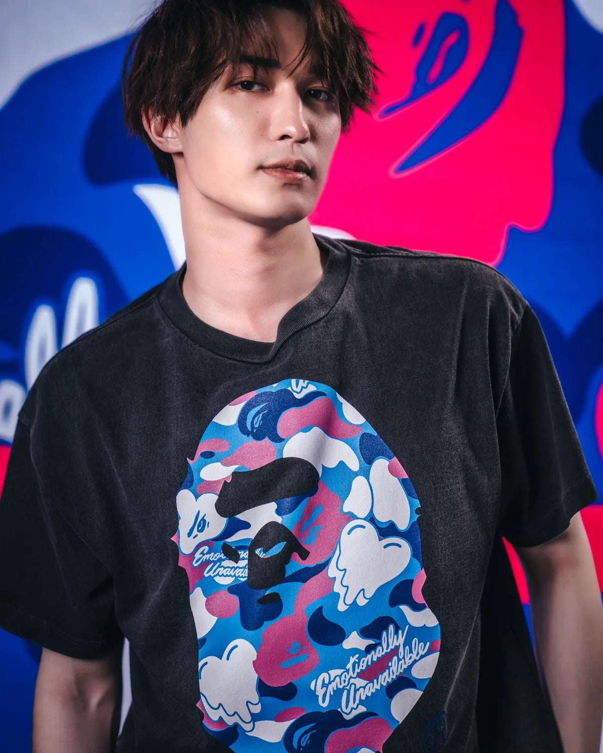 Emotionaly Unavailable × A BATHING APE®︎ /  EU APE SS TEE (EU-MK8-0000-C07)