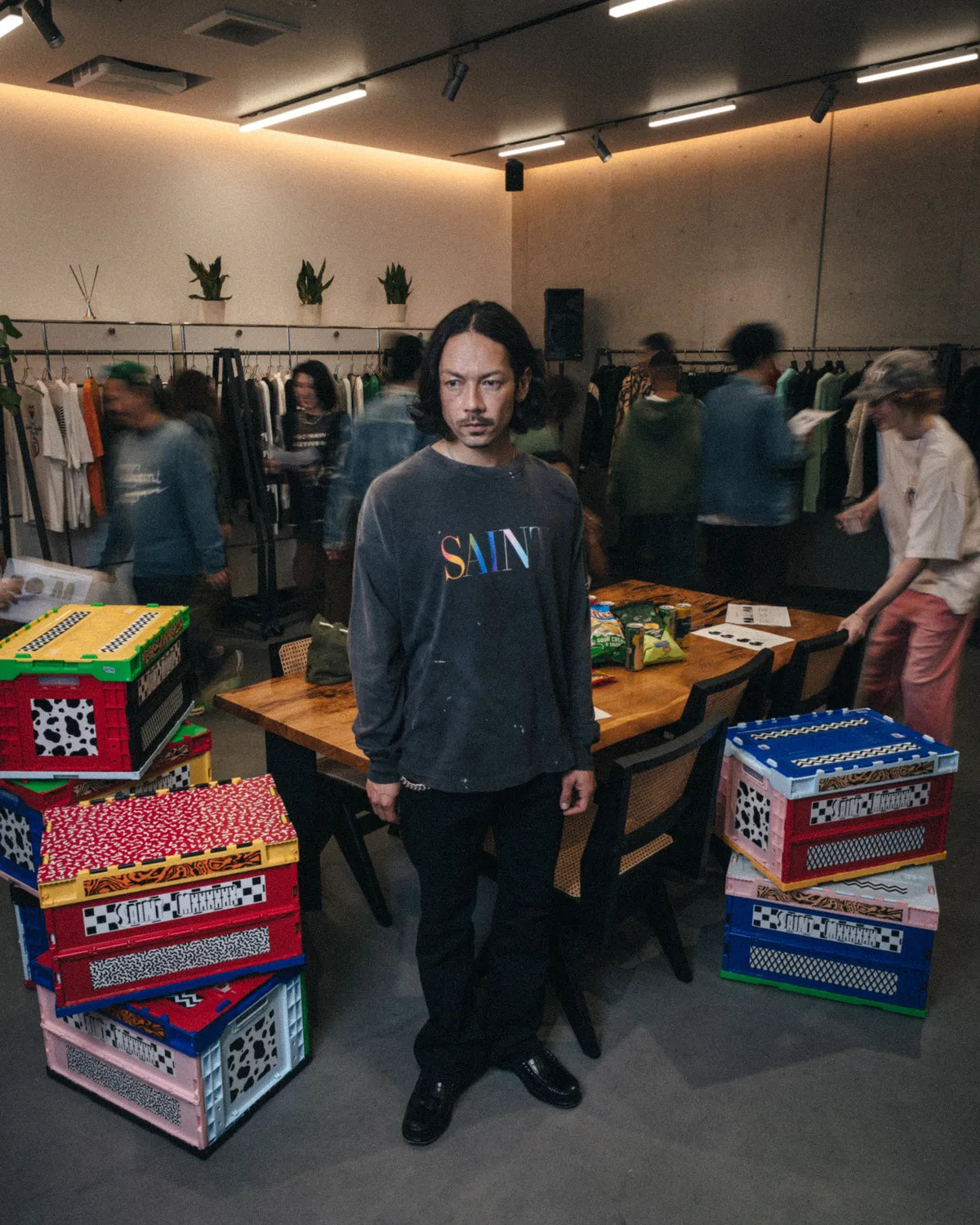 SAINT Mxxxxxx / LS T-SHIRT / SAINT  (SM-MK1-0000-019)