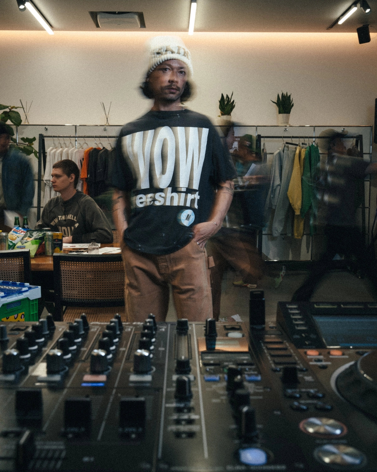 SAINT Mxxxxxx / SS T-SHIRT WOW (SM-MK1-0000-009)