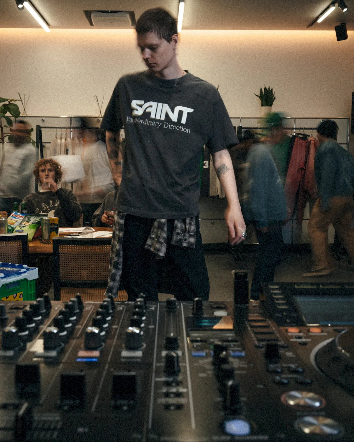 SAINT Mxxxxxx / SS T-SHIRT / EMBROIDERY (SM-MK1-0000-005)