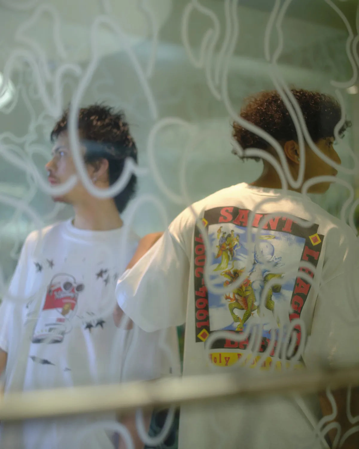 SAINT Mxxxxxx × A BATHING APE / BAPE_SS T-SHIRT / JUMP (SM-MK1-0000-C34)