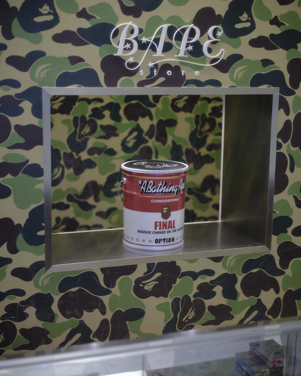SAINT M×××××× / × A BATHING APE® BAPE_CAN STOOL |公式通販・JACK in
