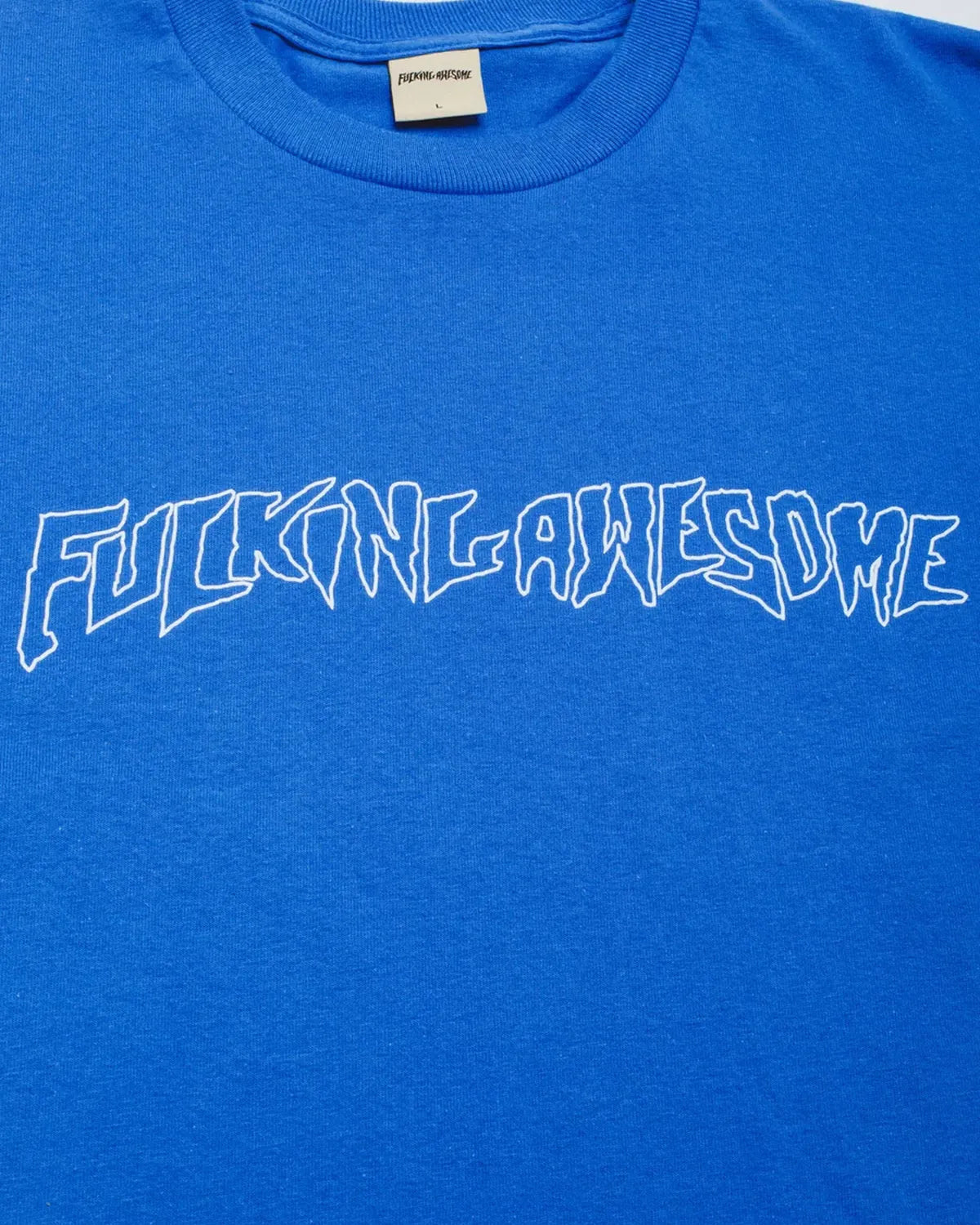 FUCKING AWESOME / Fineline Glow in the Dark Stamp Logo Long Sleeve
