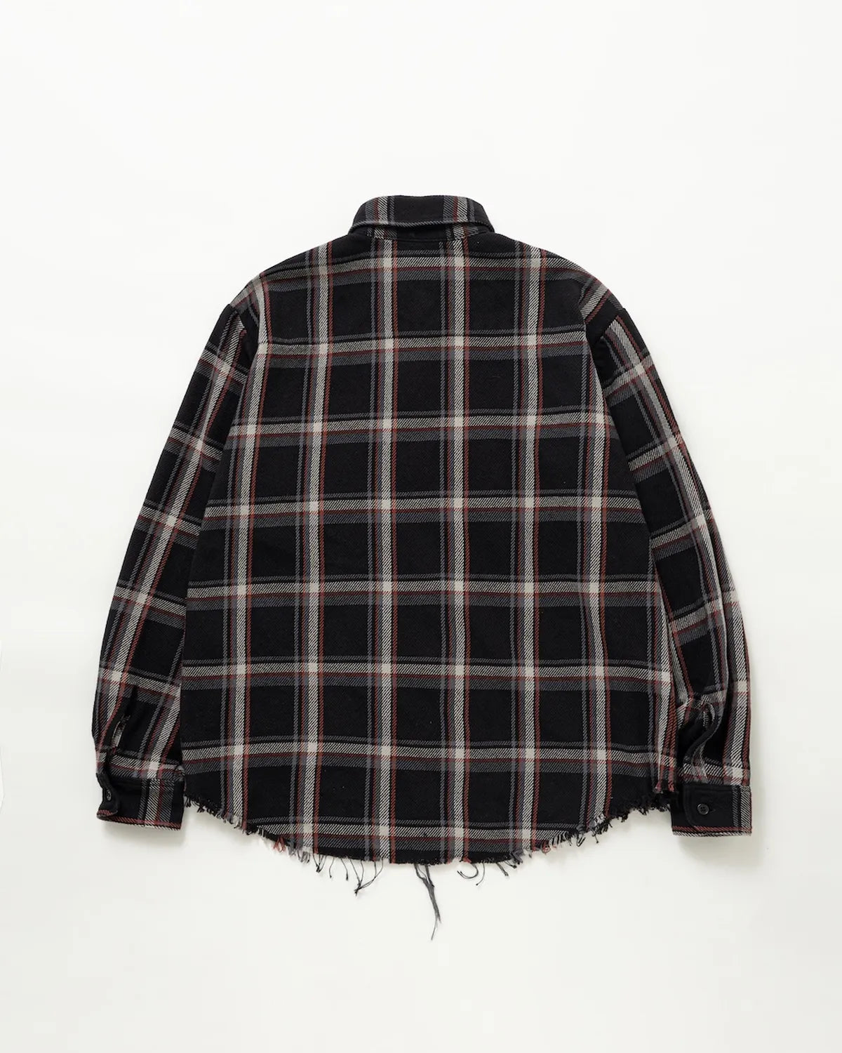 LASTMAN / DAMAGED FLANNEL SHIRTS (252LM-SH02)
