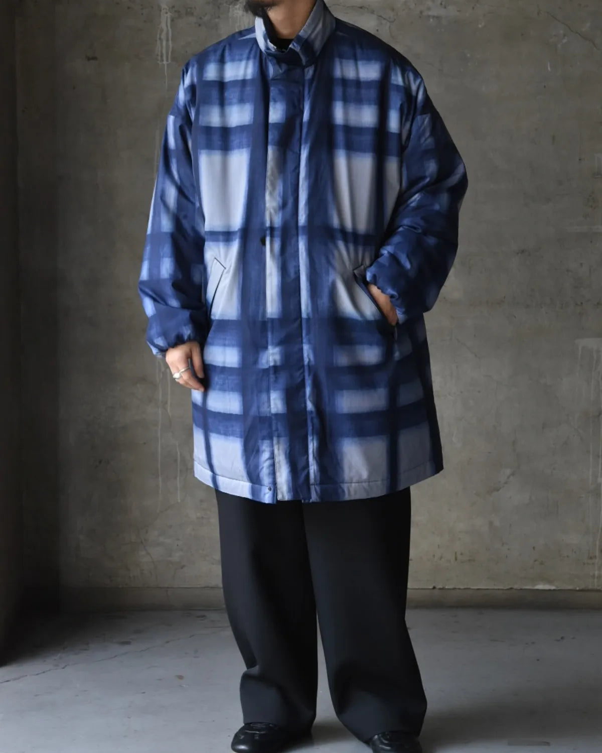 N.HOOLYWOOD COMPILE / STAND COLLAR COAT (2252-CO02-013)